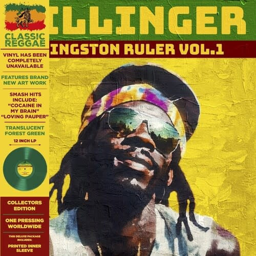 Kingston Ruler Vol.1 LP by Dillinger album artwork