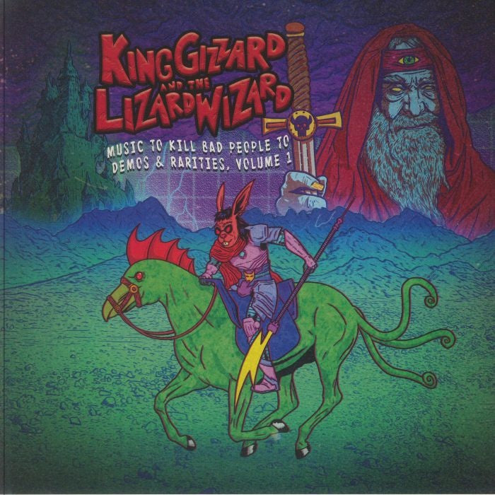 Music to Kill Bad People to: Demos & Rarities, Vol.1 LP by King Gizzard & The Lizard Wizard album artwork