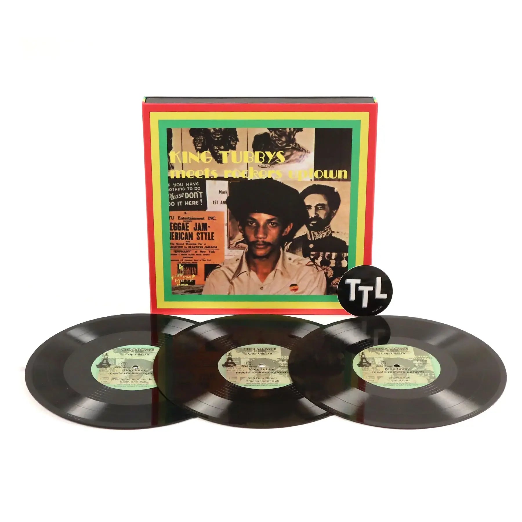 Meets Rockers Uptown 3X10" by King Tubby album artwork