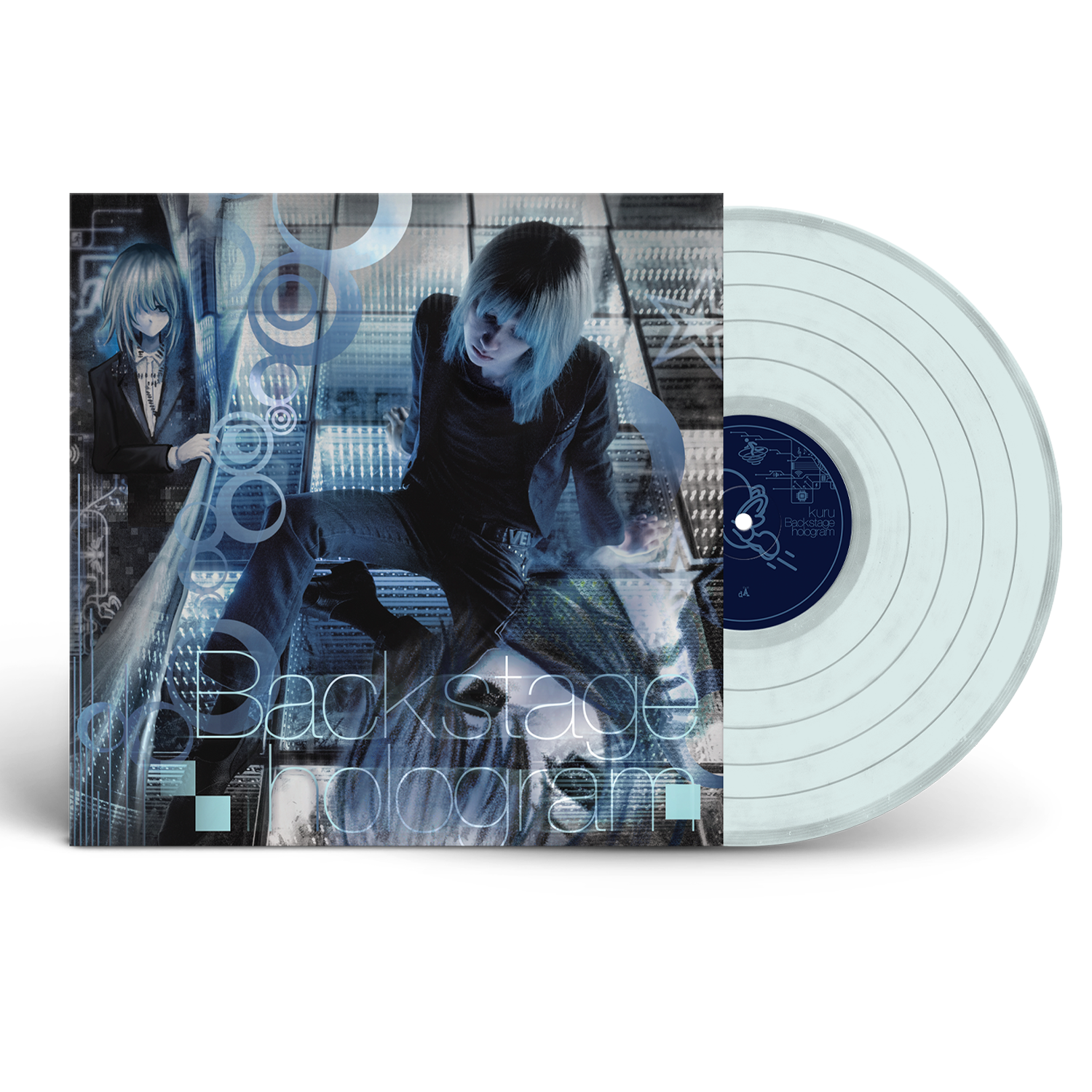 Backstage Hologram LP by Kuru album artwork