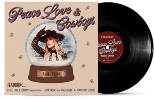 Peace Love & Cowboys LP by Lainey Wilson album artwork
