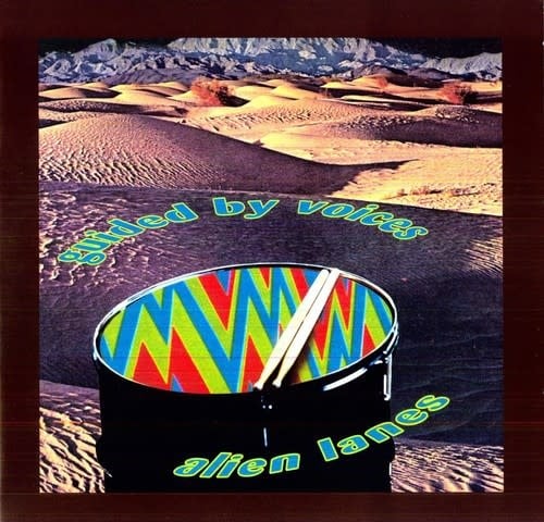 Alien Lanes LP by Guided by Voices album artwork