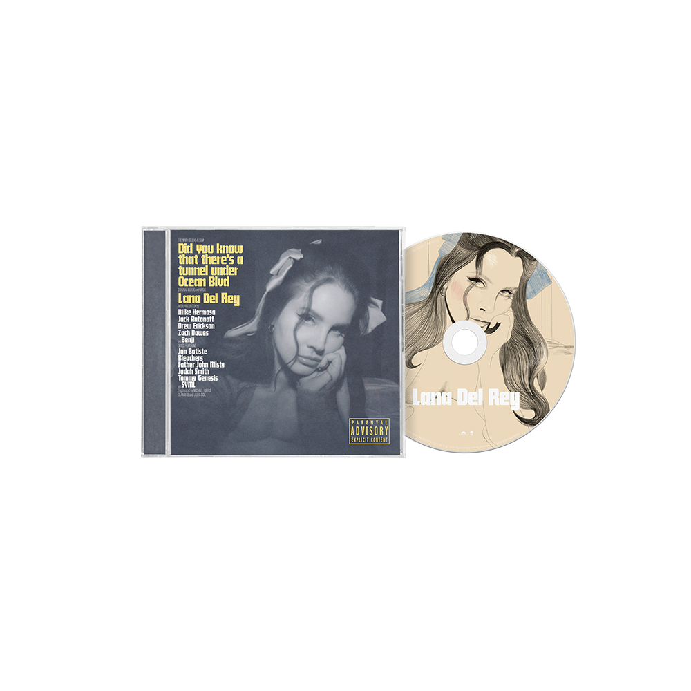 Did You Know that there's a Tunnel Under Ocean Blvd CD by Lana Del Rey album artwork