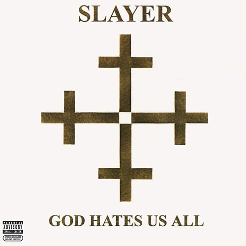 God Hates Us All LP by Slayer album artwork