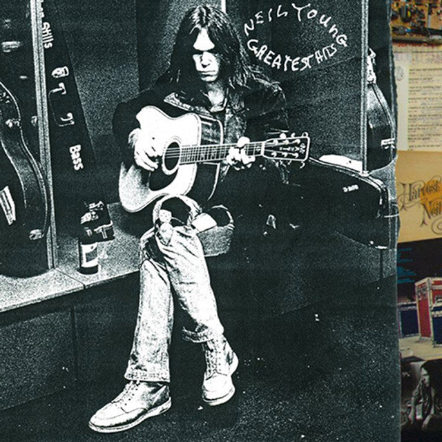 Greatest Hits LP by Neil Young album artwork