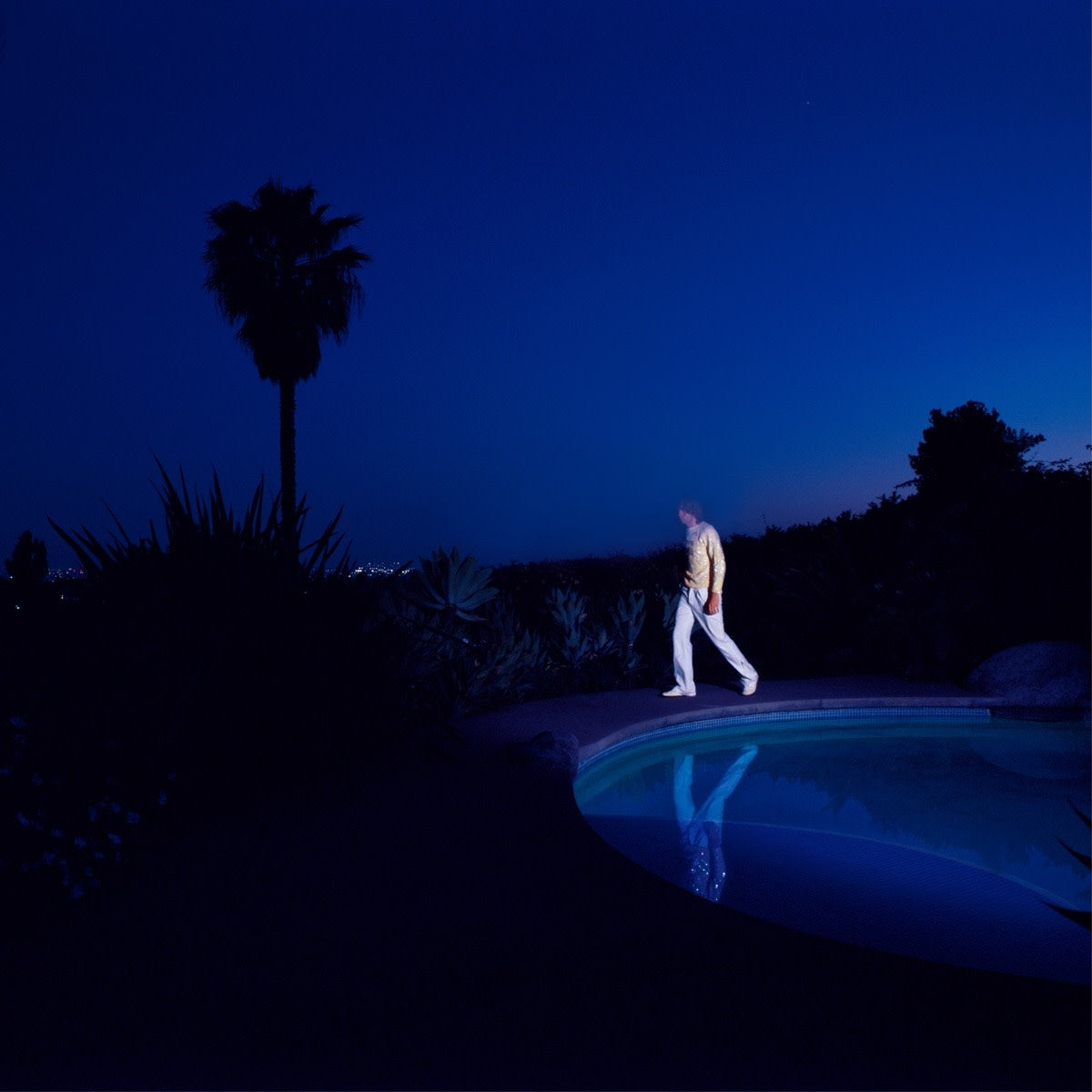 Cristal Medium Blue LP by Lewis Ofman album artwork
