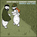 Triple Fat Lice LP by Aesop Rock/Homeboy Sandman album artwork
