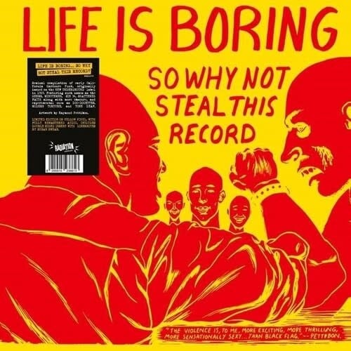 Life is Boring So Why Not Steal This Record LP by Various album artwork