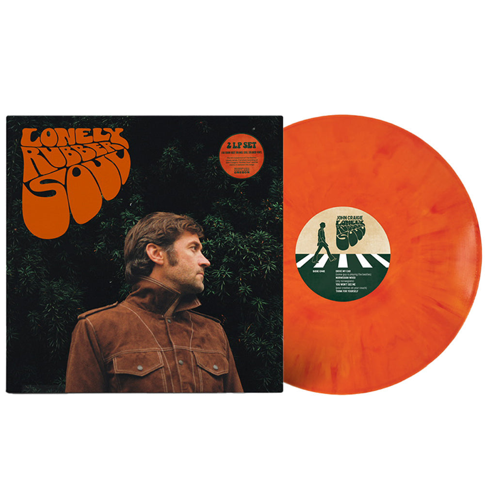 Lonely Rubber Soul 2LP by John Craigie album artwork