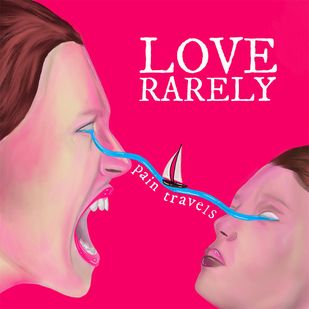 Pain Travels LP by Love Rarely album artwork