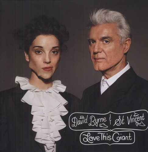 Love this Giant LP by David Byrne album artwork