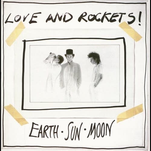 Earth Sun Moon LP by Love and Rockets album artwork