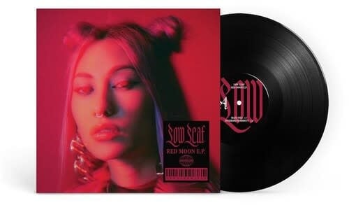 Red Moon E.P. LP by Low Leaf album artwork
