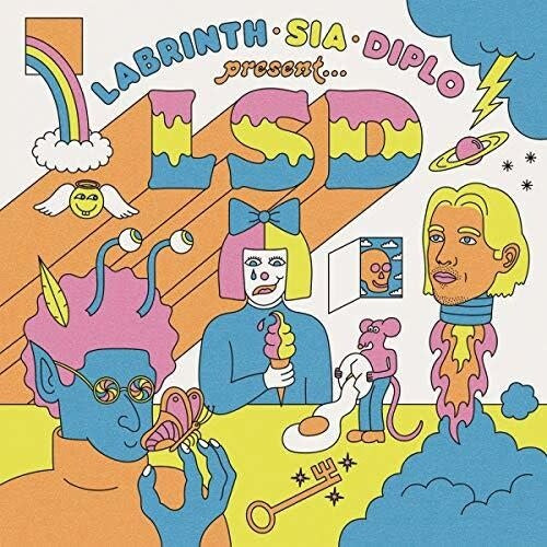 Labrinth Sia & Diplo Present LP by LSD album artwork