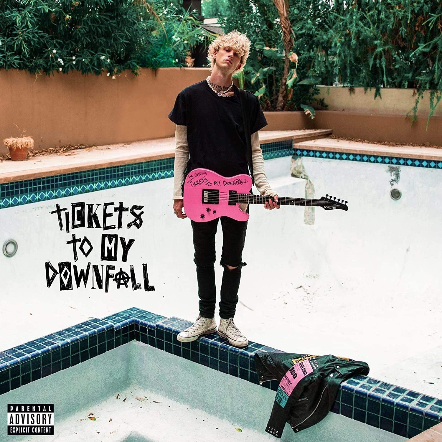 Tickets to My Downfall LP by Machine Gun Kelly album artwork