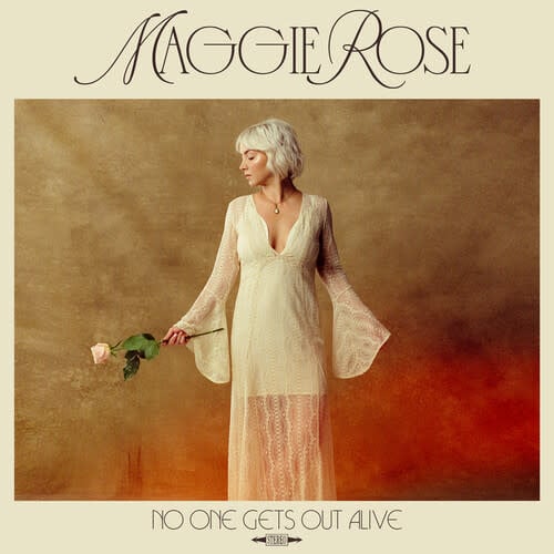 No One Gets Out Alive (Opaque Gold w/ Red Swirl) LP by Maggie Rose album artwork