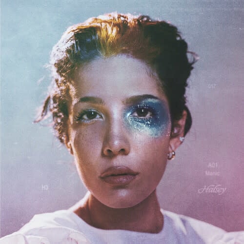 Manic LP by Halsey album artwork