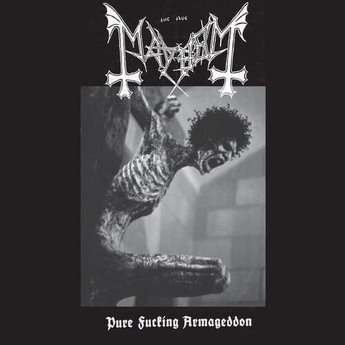 Pure Fucking Armageddon (1986 Demos) LP by Mayhem album artwork