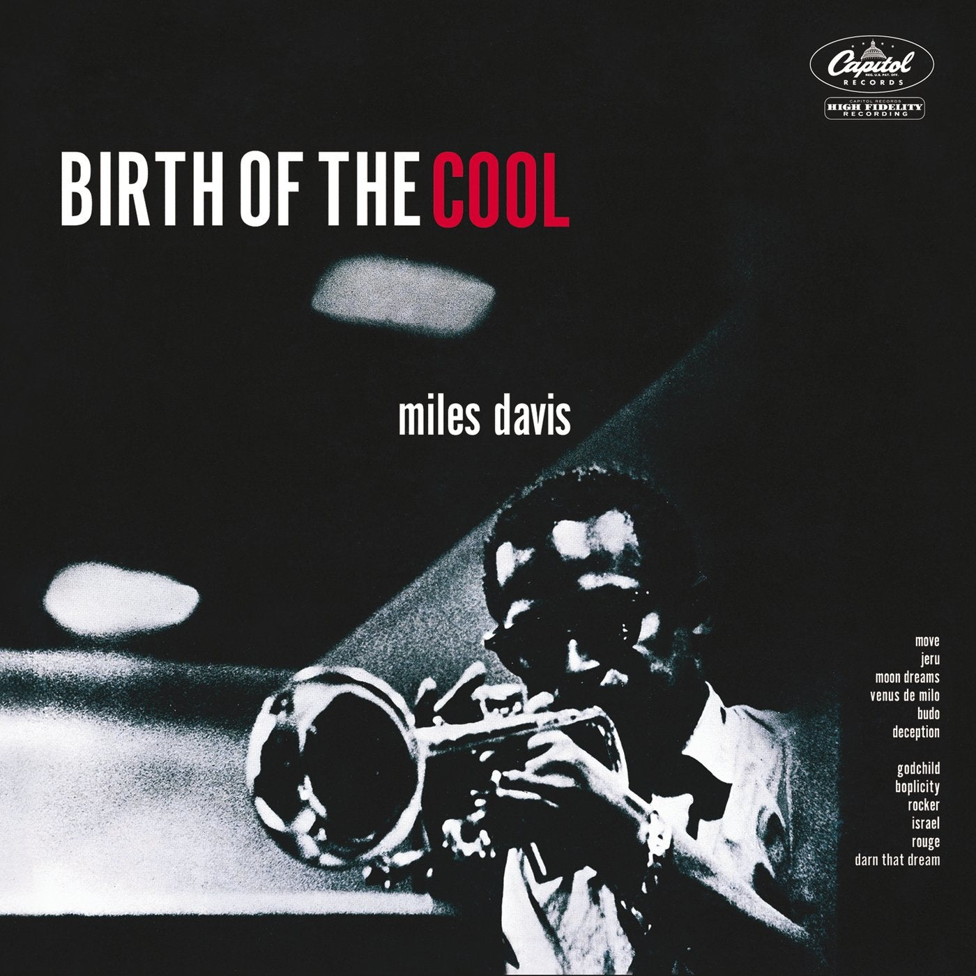 Birth of the Cool LP by Miles Davis album artwork