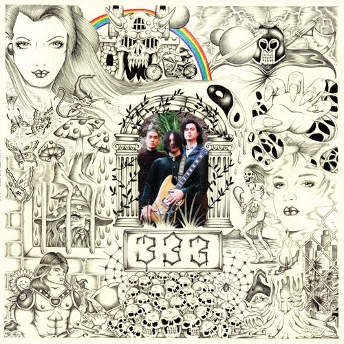 333 LP by Meatbodies album artwork