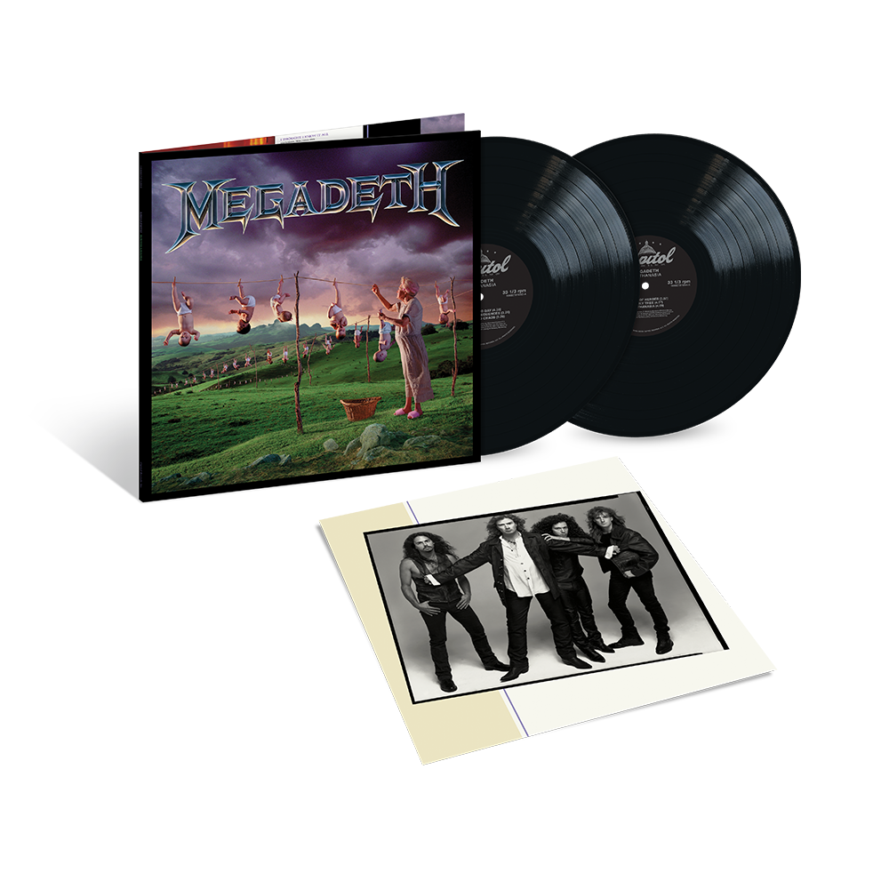 Youthanasia 2LP by Megadeth album artwork