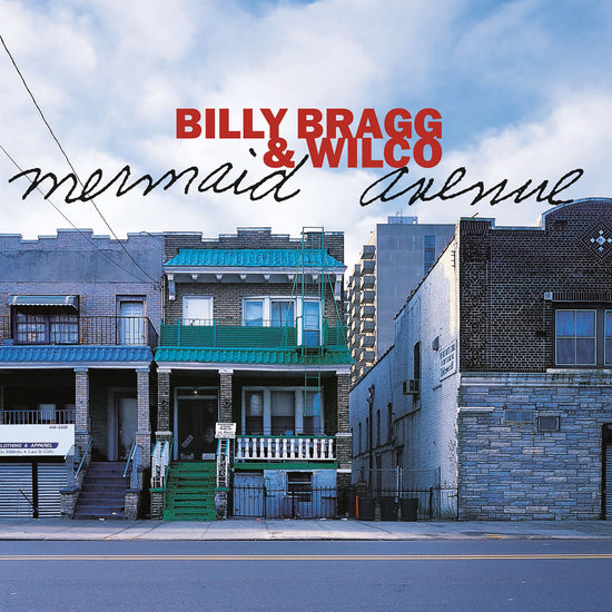 Mermaid Avenue 2LP by Billy Bragg & Wilco album artwork