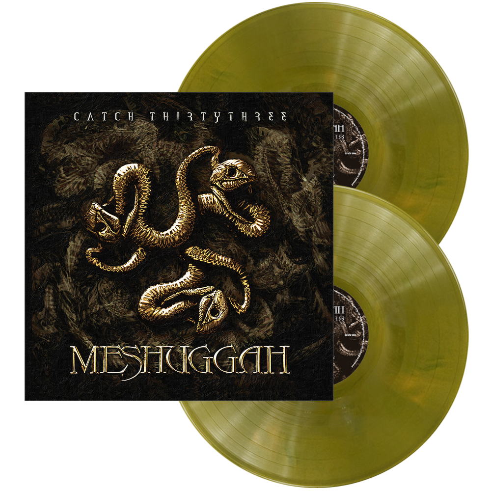 Catch Thirtythree 2LP by Meshuggah album artwork