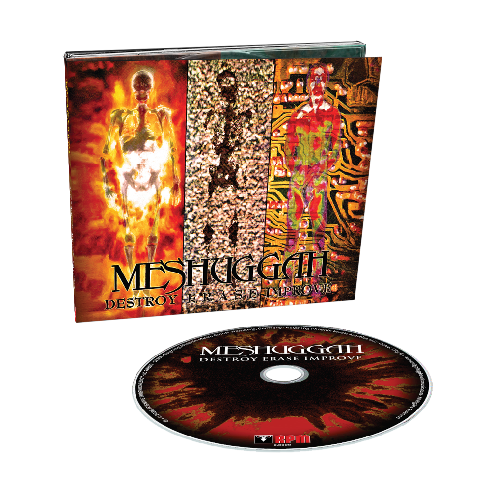 Destroy Erase Improve 2LP by Meshuggah album artwork