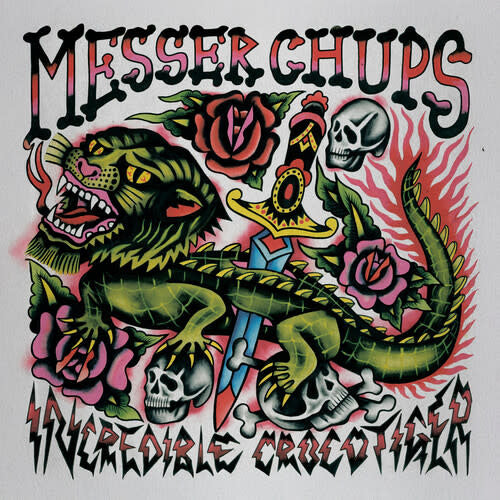 Incredible Crocotiger LP by Messer Chups album artwork