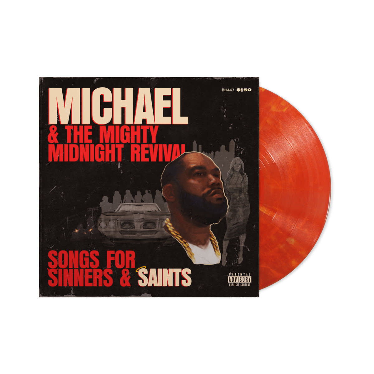 Michael & The Mighty Midnight Revival: Songs For Sinners & Saints LP by Killer Mike album artwork