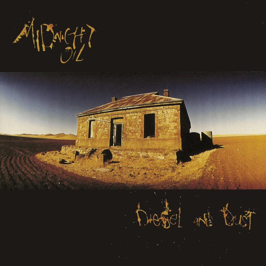 Diesel & Dust LP by Midnight Oil album artwork