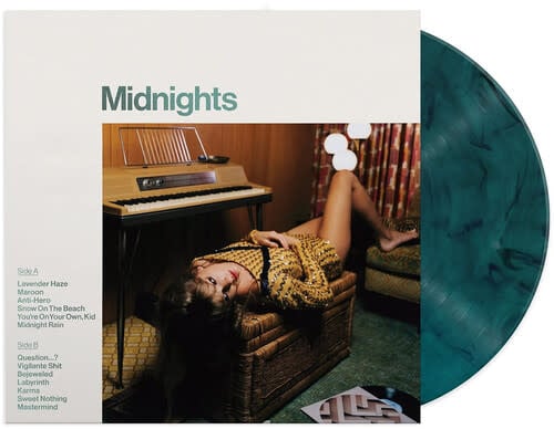 Midnights LP by Taylor Swift album artwork