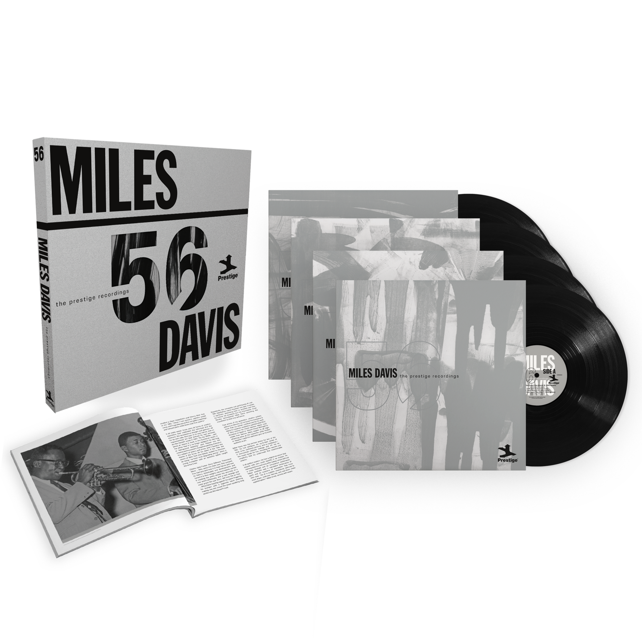 Miles '56: The Prestige Recordings 4LP by Miles Davis album artwork