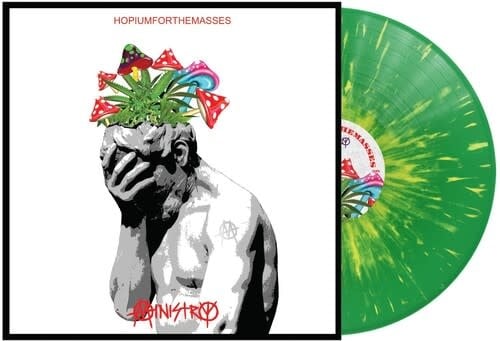 Hopiumforthemasses LP by Ministry album artwork