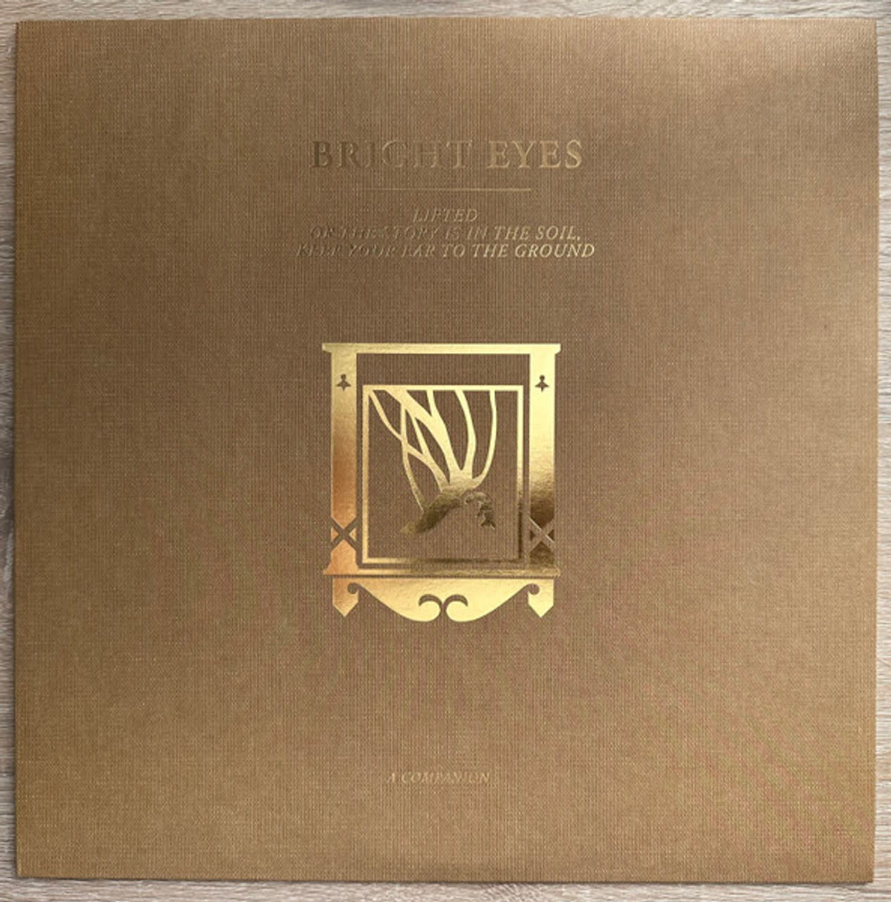 LIFTED or the Story is in the Soil, Keep your Ear to the Ground: a Companion EP by Bright Eyes album artwork