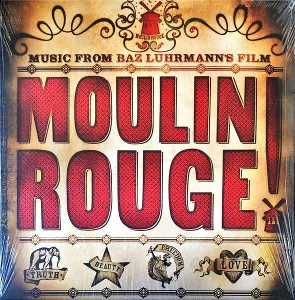 Moulin Rouge Soundtrack by Various Artists album artwork