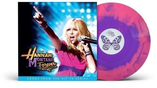 Hannah Montana Forever LP by Various Artists album artwork