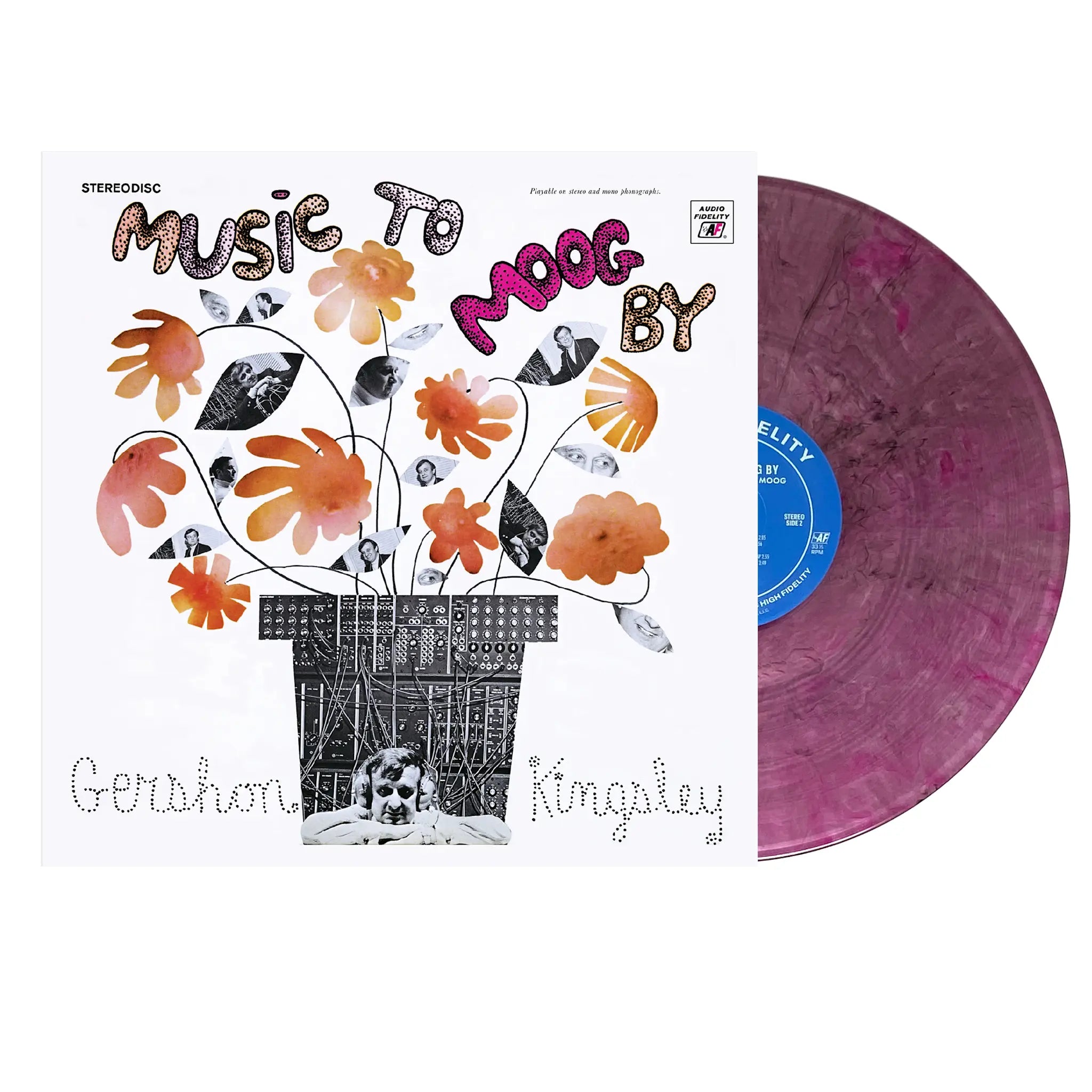 Music To Moog By LP by Gershon Kingsley album artwork