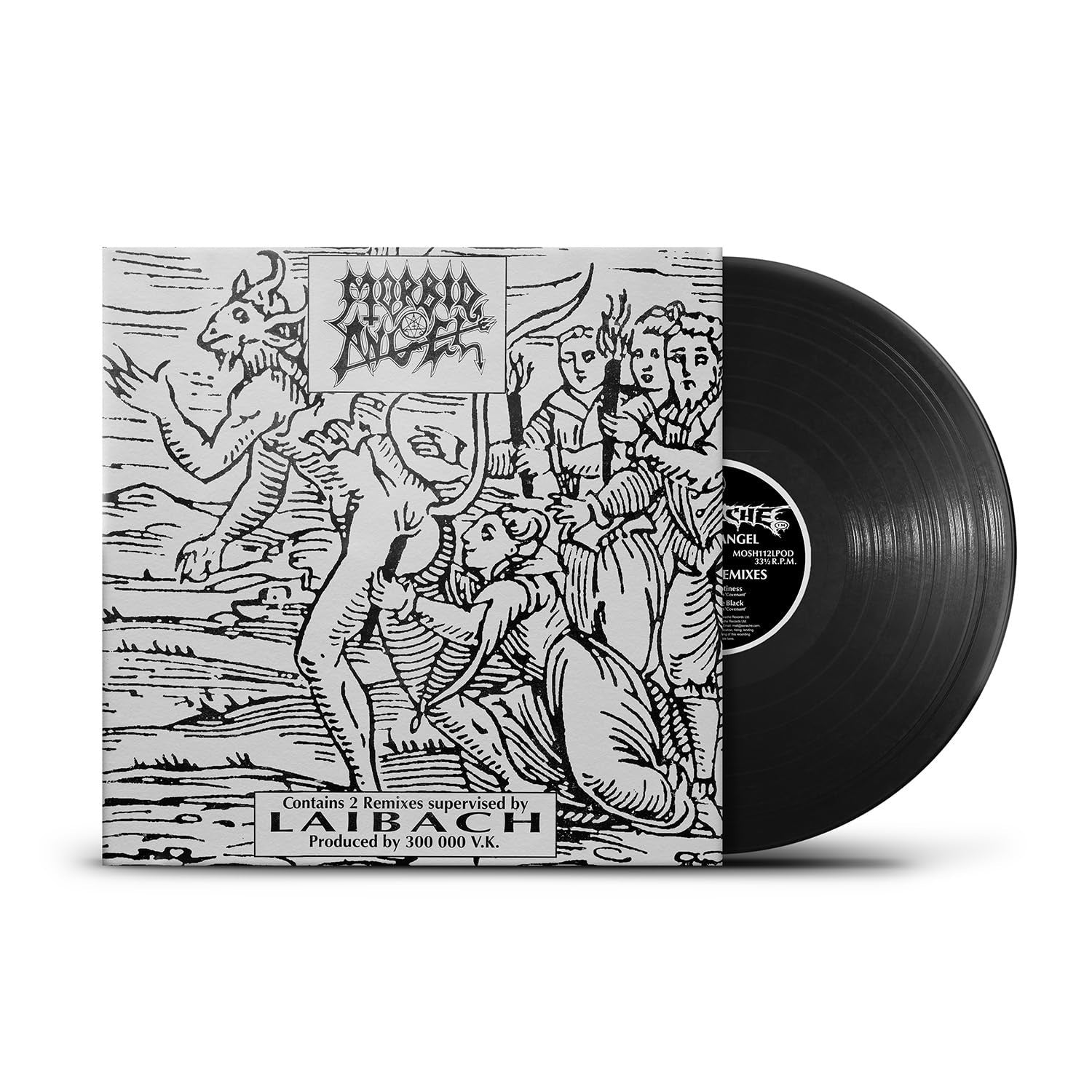 Laibach Remixes 12" by Morbid Angel album artwork
