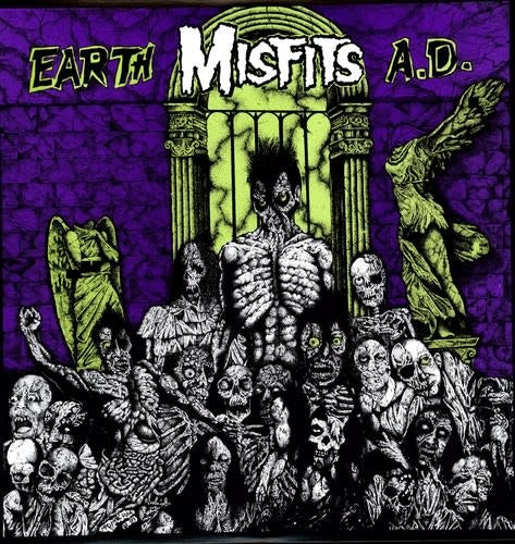 Earth A.D. LP by Misfits album artwork