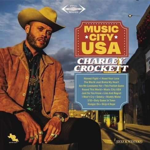 Music City USA 2LP by Charley Crockett album artwork
