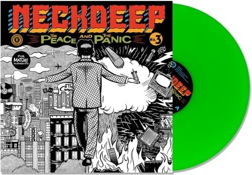 The Peace and the Panic LP by Neck Deep album artwork