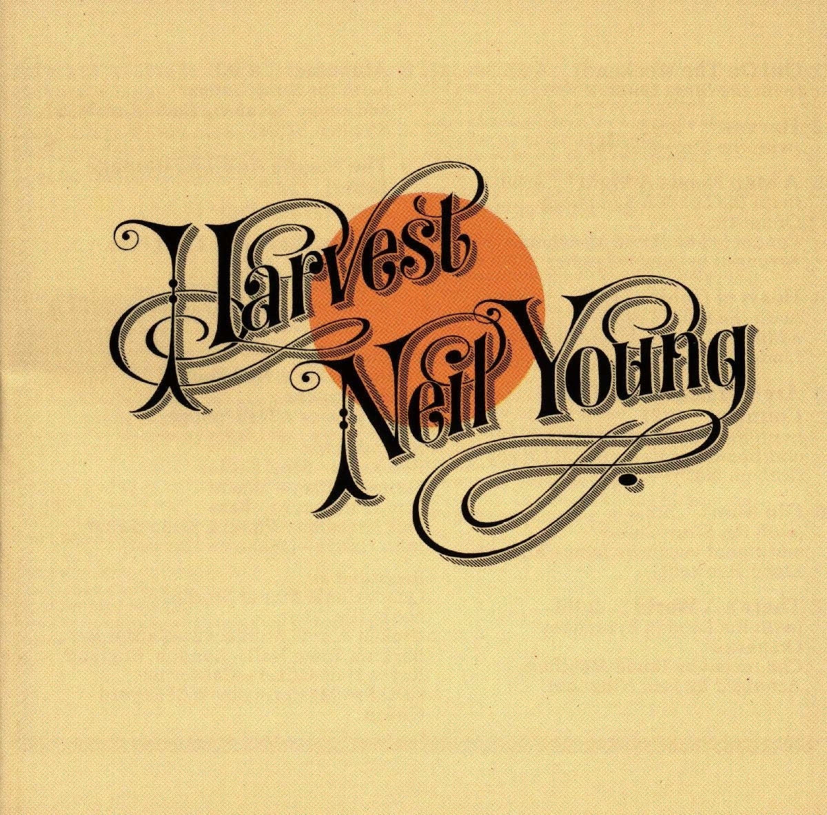 Harvest LP by Neil Young album artwork