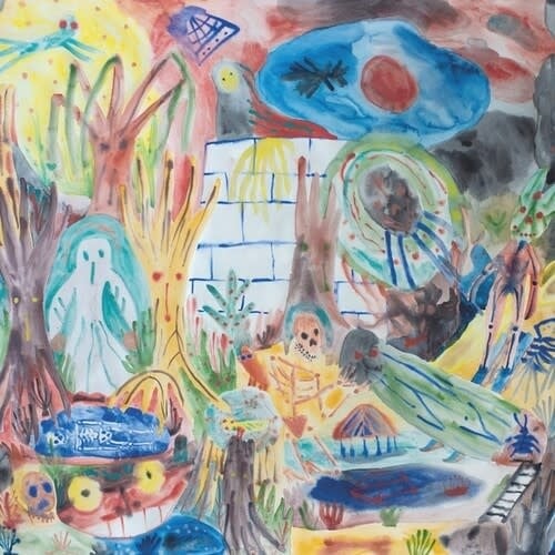 News From Planet Zombie LP by The Notwist album artwork