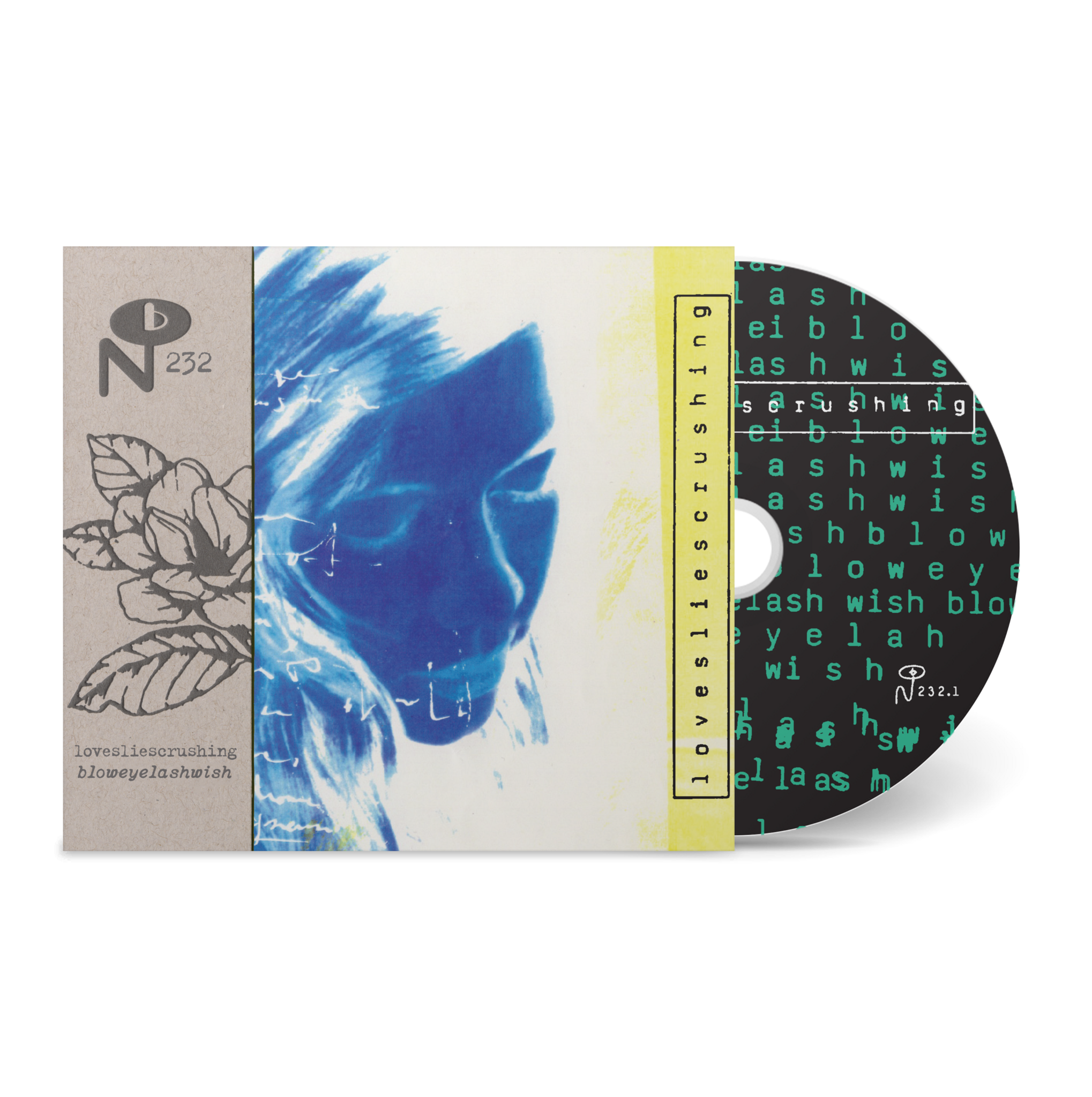 Bloweyelashwish 2LP by Lovesliescrushing album artwork
