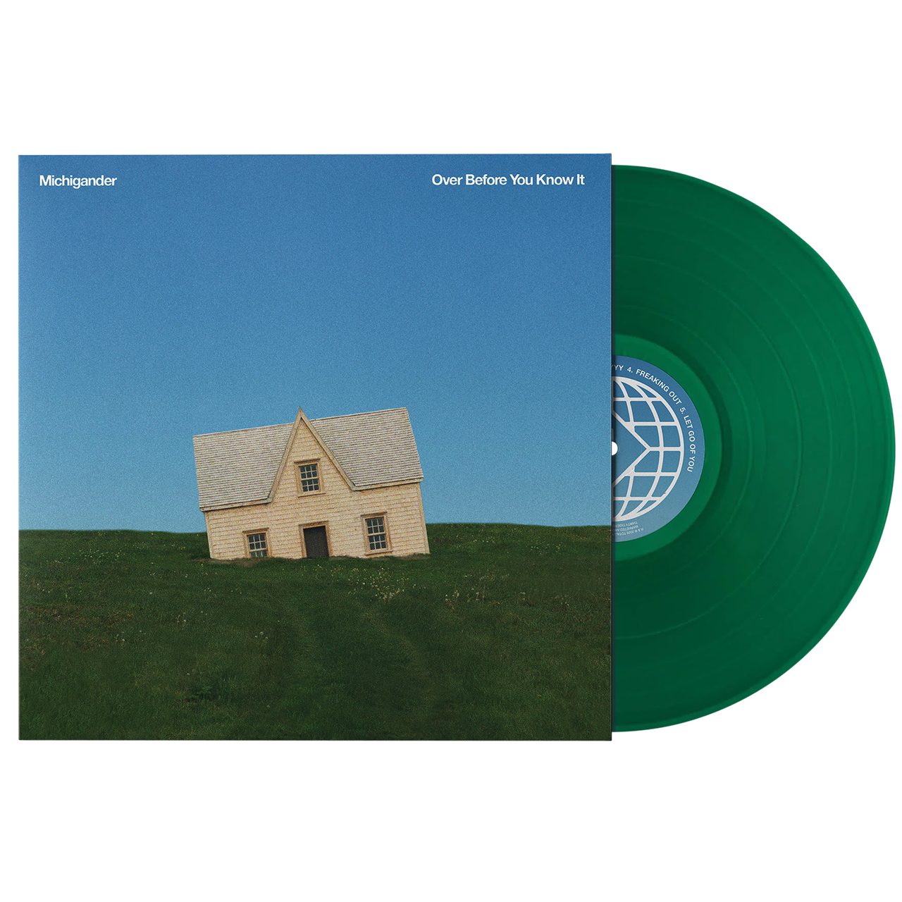 Over Before You Know It LP by Michigander album artwork