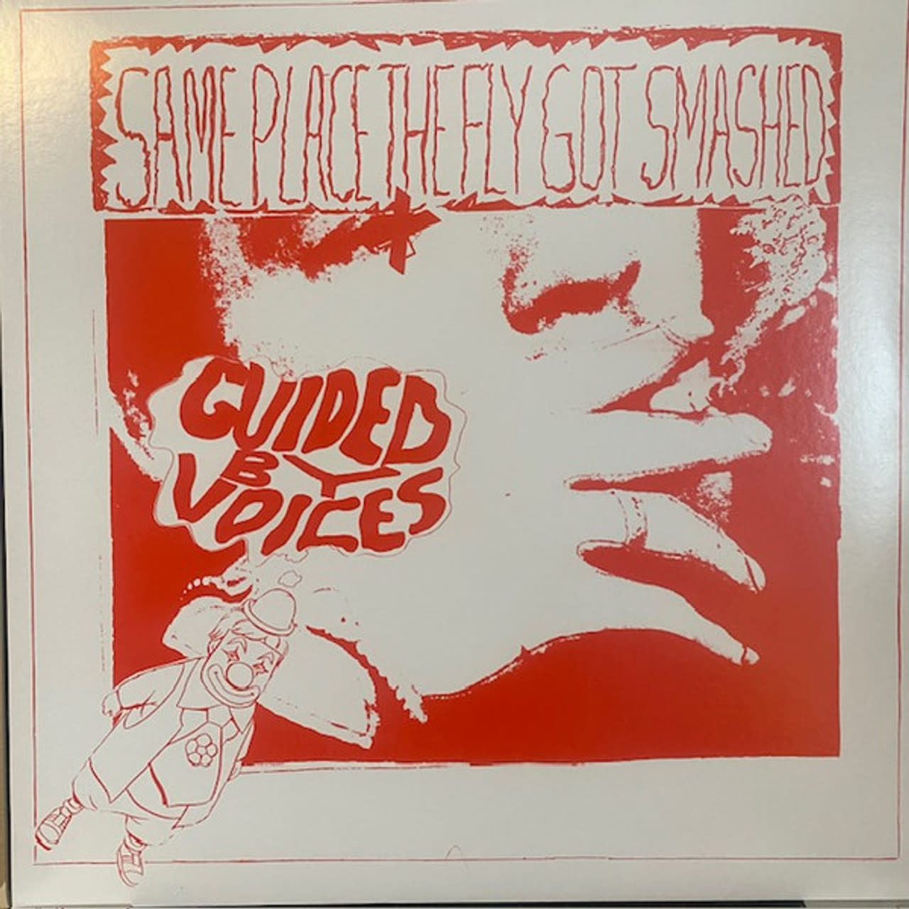 Same Place the Fly Got Smashed LP by Guided by Voices album artwork