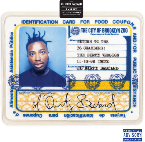 Return to the 36 Chambers LP by Ol Dirty Bastard album artwork
