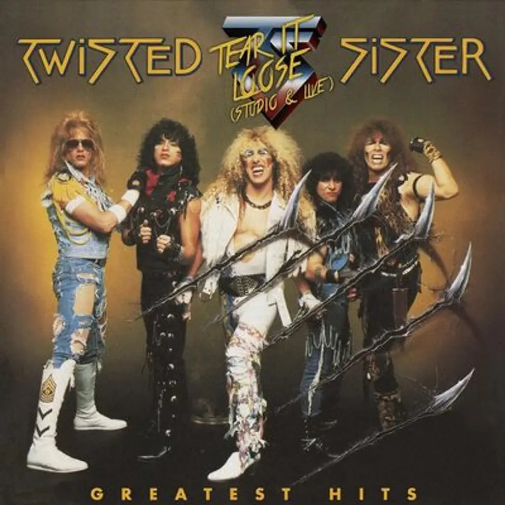 Greatest Hits: Tear it Loose 2LP by Twisted Sister album artwork
