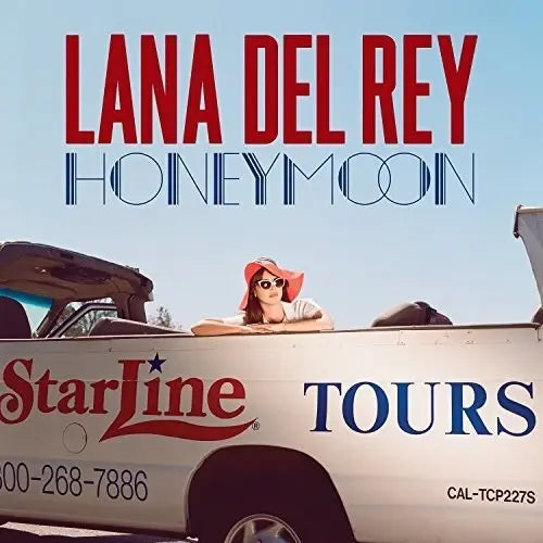 Honeymoon LP by Lana Del Rey album artwork
